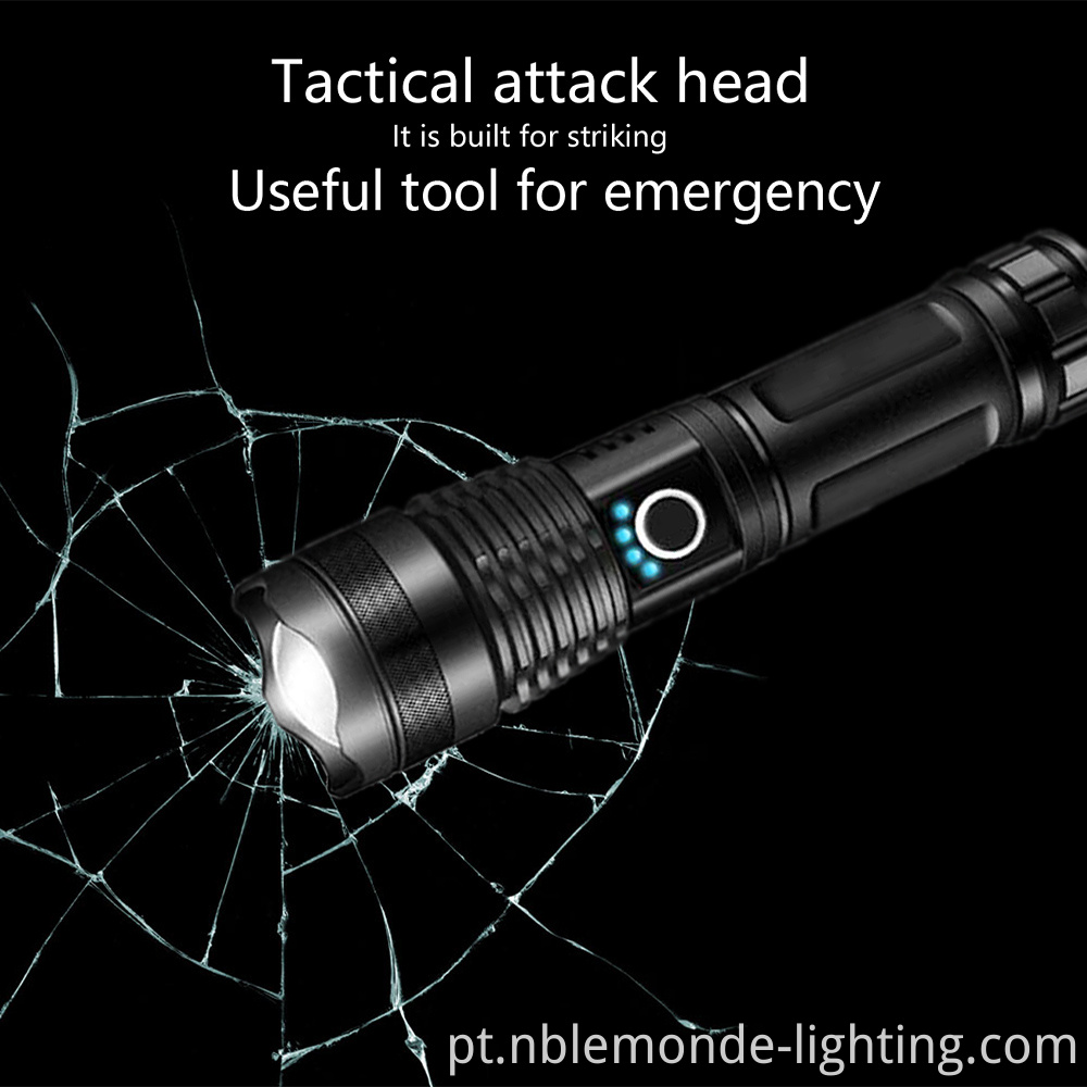  waterproof handle flashlight